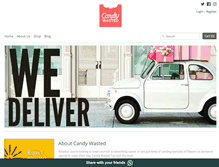 Tablet Screenshot of candywasted.com